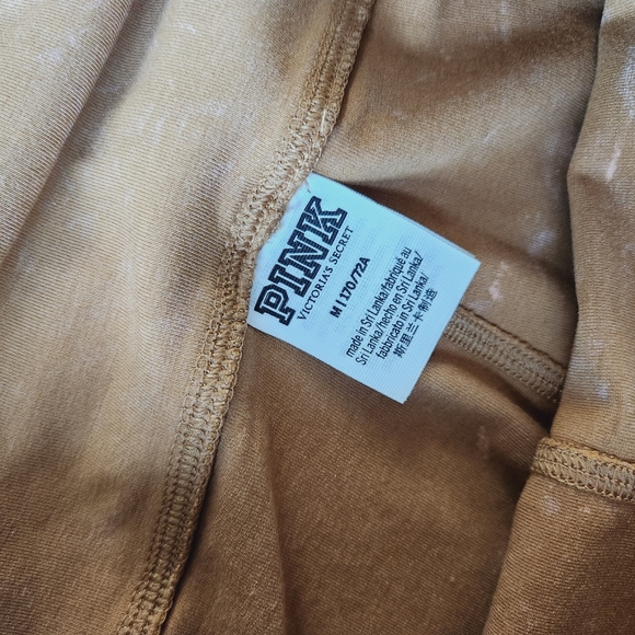 VICTORIA'S SECRET PINK Performance Cotton Foldover Yoga Pants Ultra Wash M - Picture 8 of 12